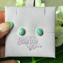 Load image into Gallery viewer, Amazonite 925 Sterling Studs
