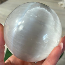 Load image into Gallery viewer, Selenite Sphere 80mm
