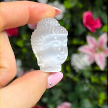 Load image into Gallery viewer, Small Selenite Buddha Head
