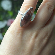 Load image into Gallery viewer, Super Seven 925 Silver Ring -  Size J 1/2
