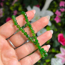 Load image into Gallery viewer, Rare Diopside Facet Bracelet
