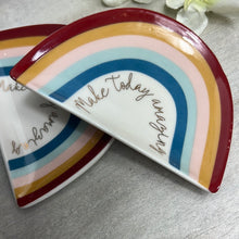 Load image into Gallery viewer, Rainbow Trinket Jewellery Bowl Dish Tray
