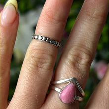 Load image into Gallery viewer, Heart Band Vertical - Mini Iddy Diddy - ( child / toe ) Adjustable 925 Sterling Silver Ring
