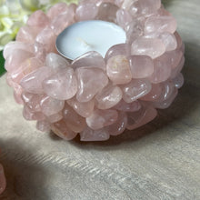 Load image into Gallery viewer, Rose Polished Tealight Candle
