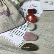 Load image into Gallery viewer, Starcrystalgems - Conceive Fertility Tumblestone Set
