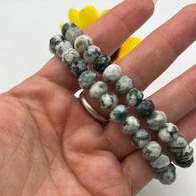 Load image into Gallery viewer, Moss &amp; Tree Agate Facet Bracelet
