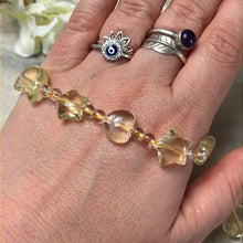 Load image into Gallery viewer, Citrine Heart Moon Star Bracelet
