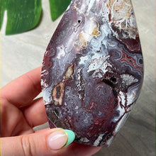 Load image into Gallery viewer, AA Statement Mexican Agate Flame Freeform
