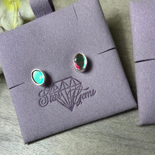 Load image into Gallery viewer, White Mystic Topaz Facet 925 Sterling Studs Earrings

