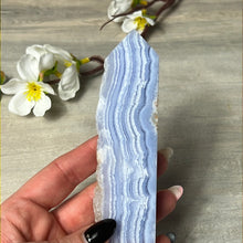 Load image into Gallery viewer, Blue Lace Agate Tower Point
