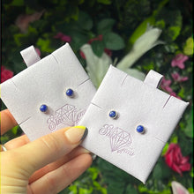 Load image into Gallery viewer, Lapis 925 Sterling Studs
