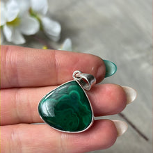 Load image into Gallery viewer, Malachite 925 Sterling Silver Pendant
