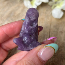 Load image into Gallery viewer, Lepidolite Mother Earth buddha Ganesh
