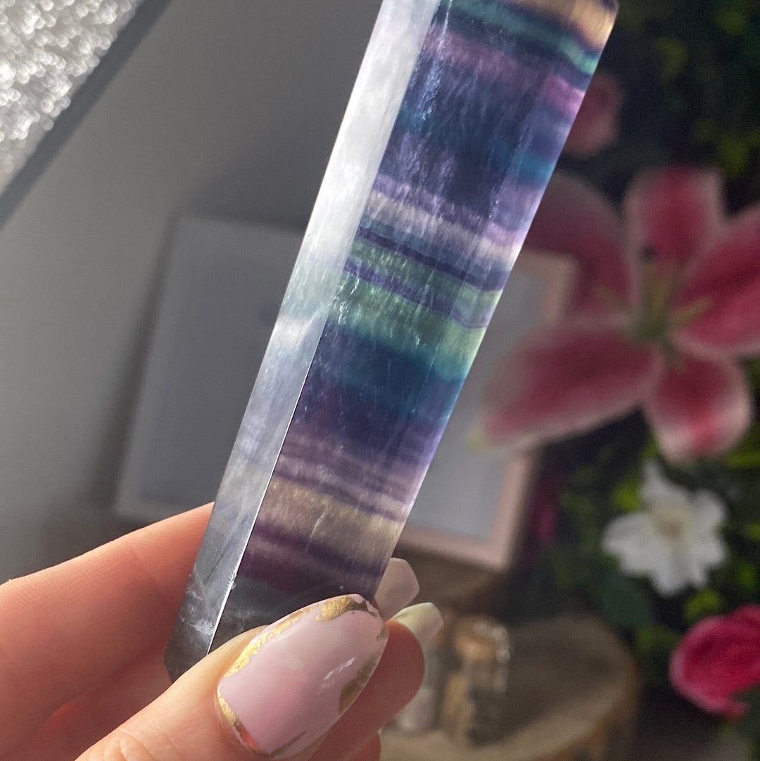 Large Fluorite DT Wand