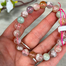 Load image into Gallery viewer, Flower Agate - 6mm Bead Bracelet

