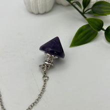 Load image into Gallery viewer, Amethyst Pendulum / Dowser
