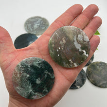 Load image into Gallery viewer, Moss Agate Disc
