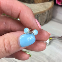 Load image into Gallery viewer, Larimar 925 Sterling Studs
