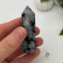 Load image into Gallery viewer, Snowflake Obsidian Tower
