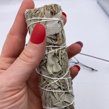 Load image into Gallery viewer, Smudge Stick - White Sage &amp; Blue Sage
