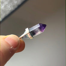 Load image into Gallery viewer, Fluorite Point 925 Sterling Silver Pendant
