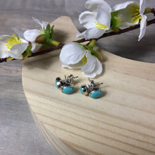 Load image into Gallery viewer, Turquoise 925 Sterling Studs
