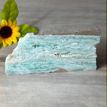 Load image into Gallery viewer, Blue Caribbean Statement Slab Slice
