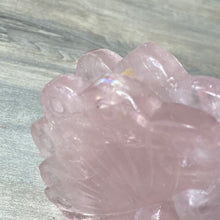 Load image into Gallery viewer, XL Sitting Rose Quartz Fairy Handcarved
