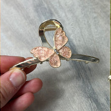 Load image into Gallery viewer, Butterfly Crystal Hair Clip
