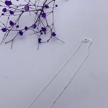 Load image into Gallery viewer, Curb 1mm Chain - Sterling Silver 925
