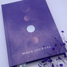 Load image into Gallery viewer, Moon Journal Book - Sandra Sitron - Astrological guidance, affirmations, rituals
