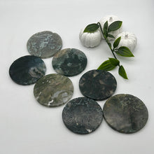 Load image into Gallery viewer, Moss Agate Disc
