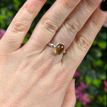Load image into Gallery viewer, Citrine 925 Sterling Silver Ring -  Size O1/2
